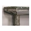 Image 4 : VINTAGE FRENCH ART DECO IRON MARBLE CONSOLE TABLE