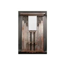 RARE VINTAGE FRENCH ART DECO WR IRON HALL RACK