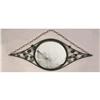Image 1 : VINTAGE WROUGHT IRON ROUND MIRROR