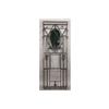 Image 7 : VINTAGE FRENCH IRON HAT RACK MIRROR 1940