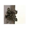 Image 3 : FRENCH VINTAGE WR IRON MIRROR & 2 SCONCES