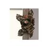 Image 4 : FRENCH VINTAGE WR IRON MIRROR & 2 SCONCES