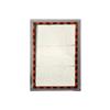 Image 2 : PAIR OF MIRRORS ORANGE BROWN STRIPED FRAMES
