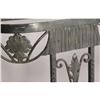Image 5 : ART DECO WROUGHT IRON CONSOLE TABLE
