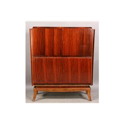 ART DECO TALL CABINET CHINA CUPBOARD