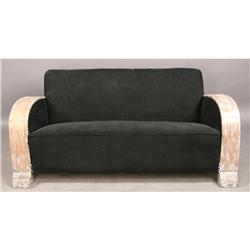 FRENCH ART DECO SETTEE COUCH SOFA