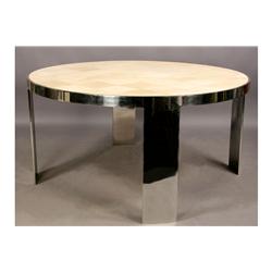 MODERN LARGE PACE DINING TABLE GRID PATTERN
