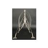 Image 4 : METAL JANSEN STYLE SWAN MAGAZINE RACK CAST
