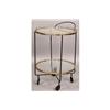 Image 2 : MID CENT MODERN BRASS GLASS BAR CART 1960