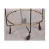 Image 4 : MID CENT MODERN BRASS GLASS BAR CART 1960