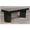 Image 3 : SIGNED KARL SPRINGER 1970 BLACK LACQUERED DESK