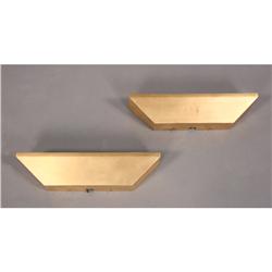 10 BRONZE ART DECO SCONCES STUYVESANT NEW YORK