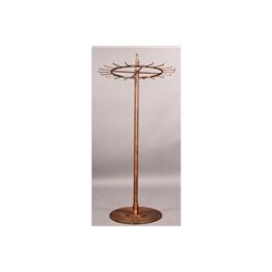 VINTAGE AMERICAN ROUND COLUMN DISPLAY RACK 1970