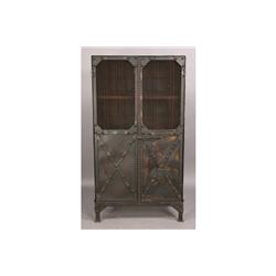 INDUSTRIAL STEEL CABINET 2 DOORS CUPBOARD
