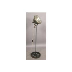 INDUSTRIAL SPOT LIGHT STANDING LAMP GEAR BASE