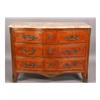 Image 1 : FRENCH MARBLE TOP BOW FRONT COMMODE CABINET
