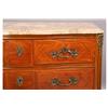 Image 4 : FRENCH MARBLE TOP BOW FRONT COMMODE CABINET