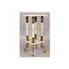 Image 2 : ONYX BRONZE 2 TIERED TABLE ORNATE