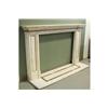 Image 2 : FRENCH CARVED MARBLE BRONZE MOUNTED MANTLE MANTEL
