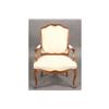 Image 1 : FRENCH L. XV STYLE WALNUT BERGERE CHAIR