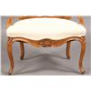 Image 4 : FRENCH L. XV STYLE WALNUT BERGERE CHAIR