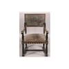 Image 1 : ANTIQUE ITALIAN RENAISSANCE STYLE LEATHER CHAIR