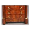 Image 8 : CONTINENTAL MAHOGANY DESK ABATTANT SECRETAIRE