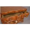 Image 4 : ANTIQUE BAROQUE THREE DRAWER SERPENTINE COMMODE