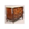 Image 2 : VINTAGE COMMODE FRENCH STYLE ONYX SERPENTINE