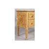 Image 4 : ITALIAN PAINTED COMMODE 2 DRAWERS DECORATED