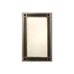 REGENCY MIRROR REEDED FRAME LION CORNERS