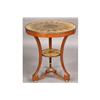 Image 1 : REGENCY STYLE SIDE TABLE BRONZE TRIM