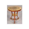 Image 2 : REGENCY STYLE SIDE TABLE BRONZE TRIM