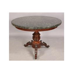 CHARLES X MARBLE TOP CENTER TABLE VERDE