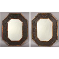 PR CHINESE CHIPPENDALE STYLE MIRROR BAMBOO