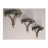Image 1 : SET 3 DECORATED WALL SHELVES FEATHER SUPPORTS