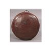 Image 3 : VINTAGE ROUND LEATHER OTTOMAN