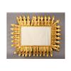 Image 1 : GOLD PAINTED WROUGHT IRON MIRROR