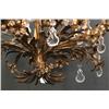 Image 5 : VINTAGE FRENCH WROUGHT IRON CHANDELIER 8 ARMS