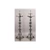 Image 1 : PAIR ORNATE WROUGHT IRON FLOOR LAMPS