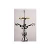 Image 2 : PAIR ORNATE WROUGHT IRON FLOOR LAMPS