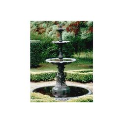 ANTIQUE GARDEN VICTORIAN CAST IRON FOUNTAIN