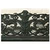 Image 3 : CAST IRON WOOD FERN PATTERN GARDEN BENCH