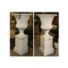 Image 1 : PR CAST IRON GARDEN URNS
