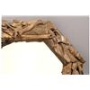 Image 2 : Octangular natural root wood mirror.