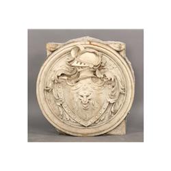 ANTIQUE TERRACOTTA ARCHITECTURAL MEDALLION