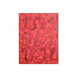 E. NIXON AMERICAN ABSTRACT OIL PAINTING