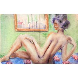 Samuel Joseph Brown Philadelphia Mixed media pape