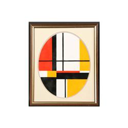 SEYMOUR ZAYON AMERICAN ABSTRACT OIL PAINTING