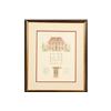 Image 3 : 3 FRENCH ARCHITECTURAL PRINTS